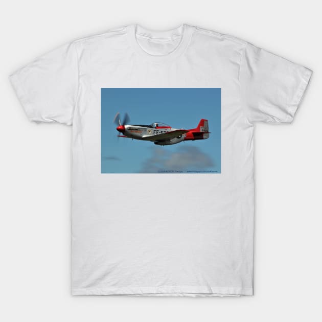 P-51D Mustang “Val-Halla” fast pass 2 T-Shirt by acefox1